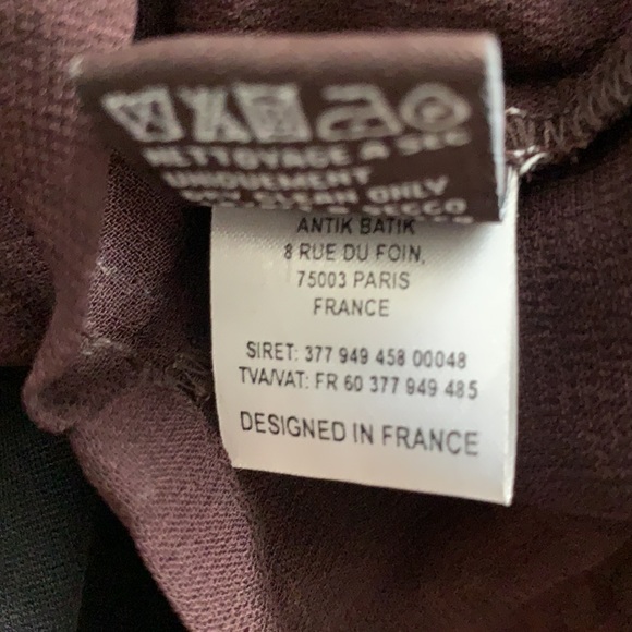 Antik Batik chiffon beaded caftan semi sheer beach summer dress kimono - Picture 11 of 11